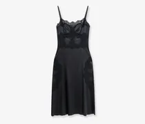 Slip Dress with Lace Details -  - gender_Woman