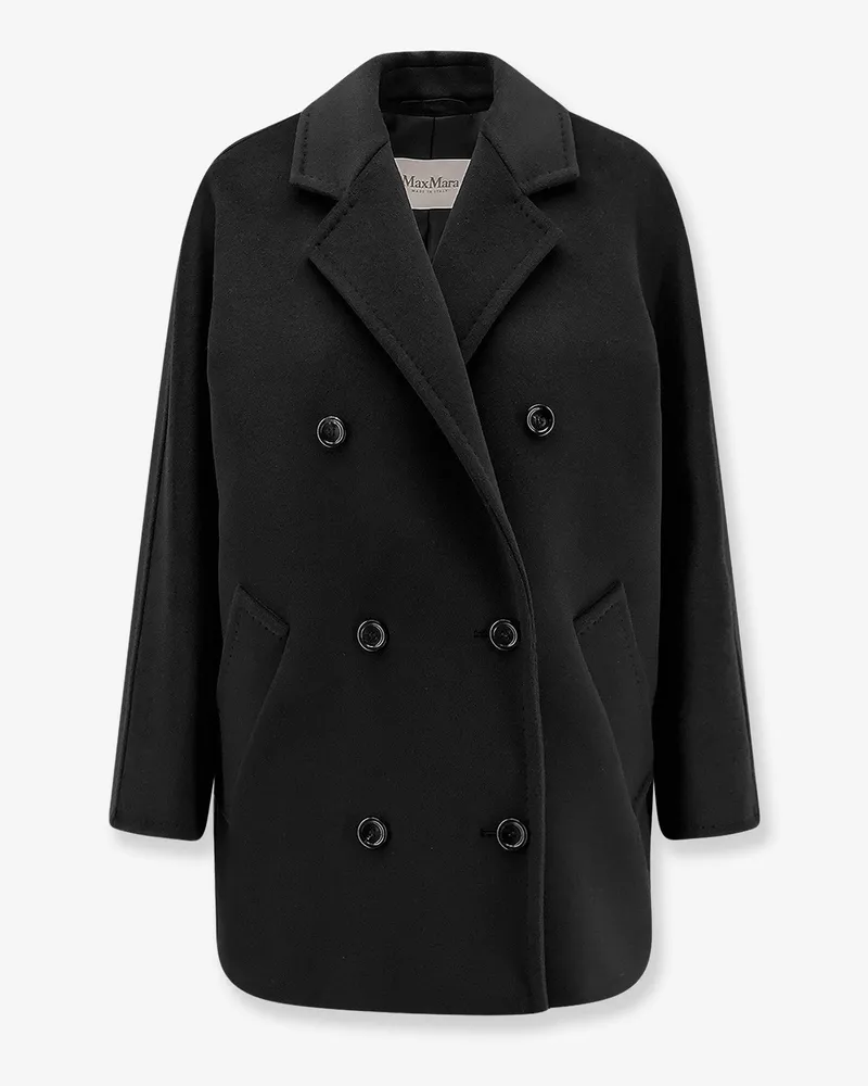 Max Mara Rebus virgin wool and cashmere coat -  - gender_Woman Black