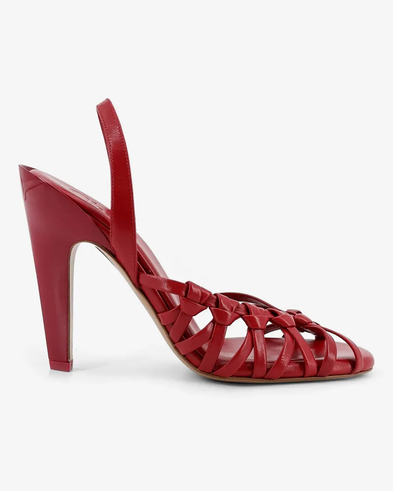 Chloé Estra leather sandals -  - gender_Woman Red