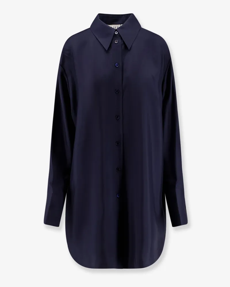 Róhe Silk shirt -  - gender_Woman Blue