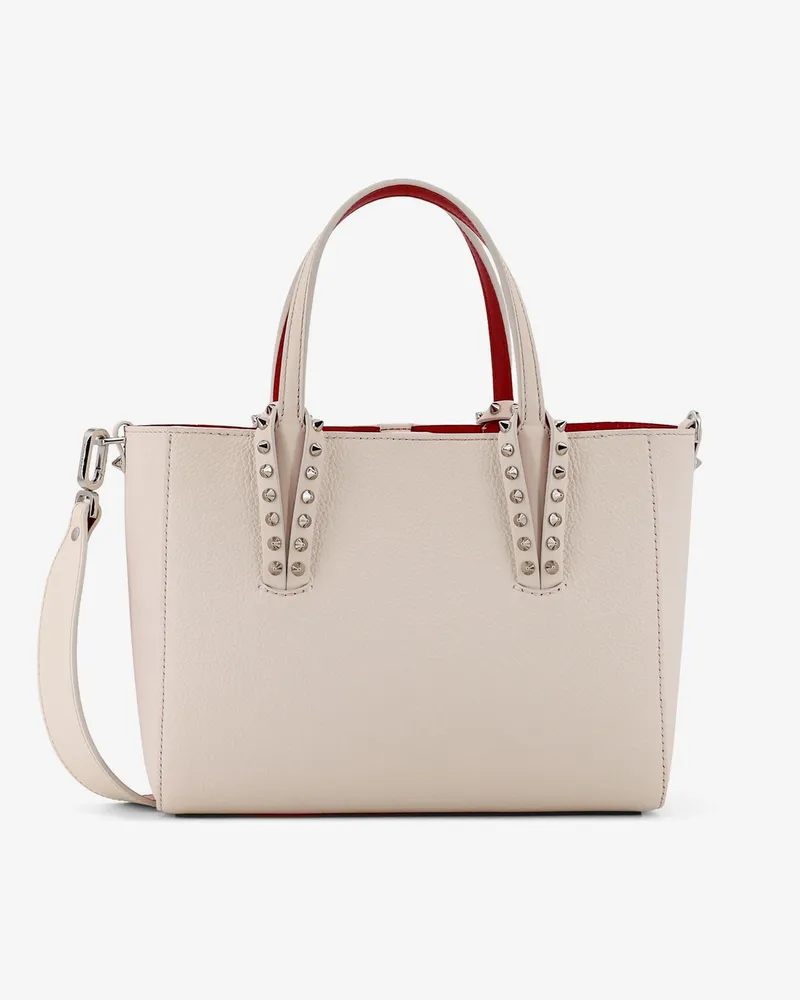 Christian Louboutin Cabata shoulder bag in hammered leather -  - gender_Woman White