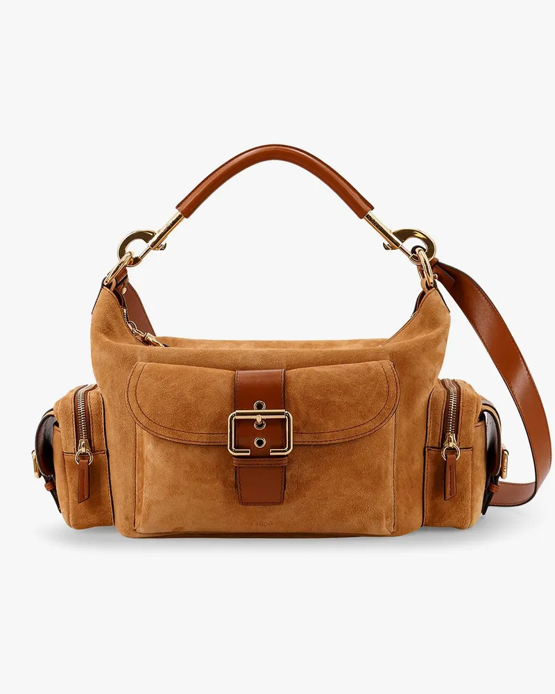 Chloé Camera bag suede shoulder bag -  - gender_Woman Brown