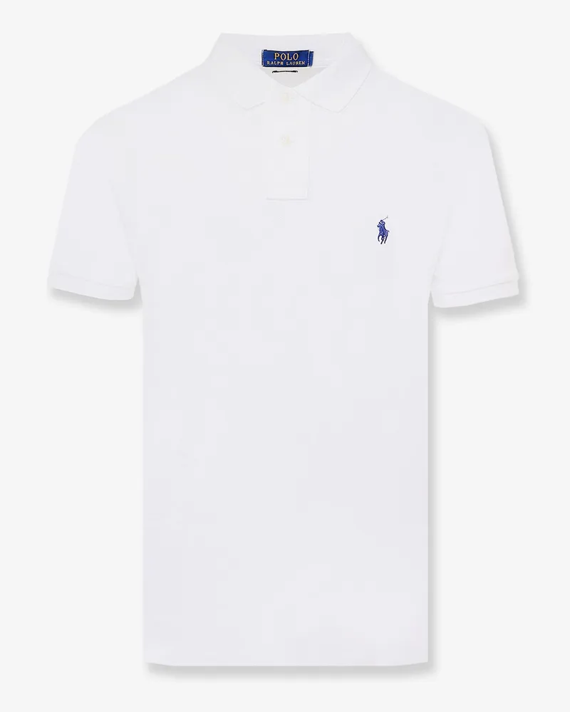 Ralph Lauren Cotton piquet polo shirt -  - gender_Man White