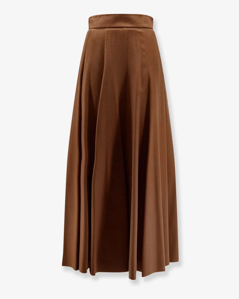 Max Mara Sagra long camel skirt -  - gender_Woman Brown