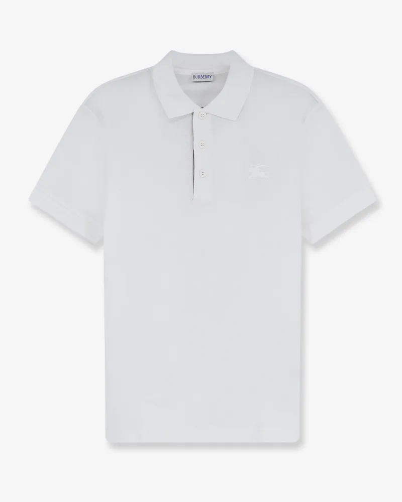 Burberry Organic cotton polo shirt -  - gender_Man White