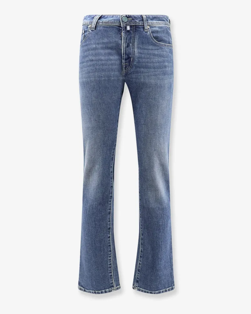 Jacob Cohën Stretch cotton blend jeans -  - gender_Man Blue