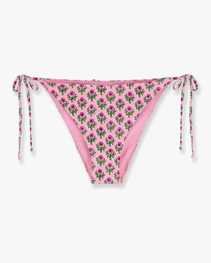MC2 Saint Barth Virgo bikini slip with radical flowers print -  - gender_Woman 