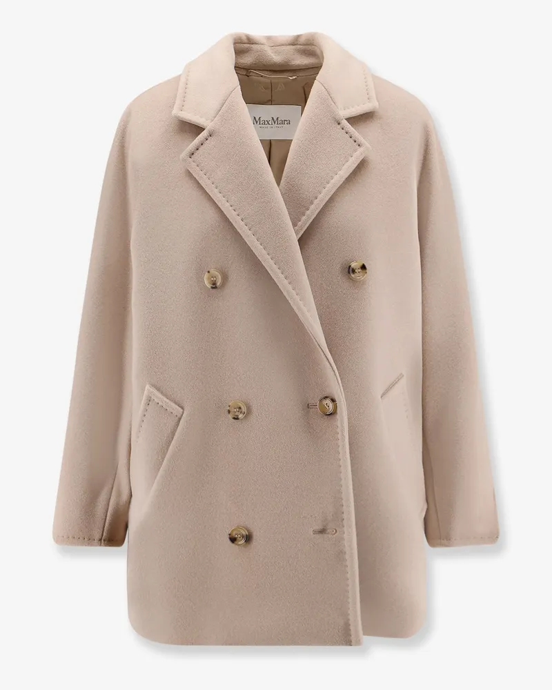 Max Mara Rebus virgin wool and cashmere coat -  - gender_Woman Beige