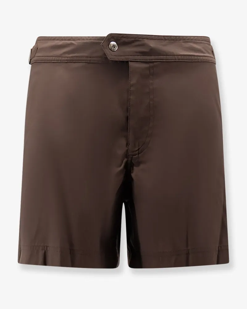 Tom Ford Nylon swim boxer shorts -  - gender_Man Brown