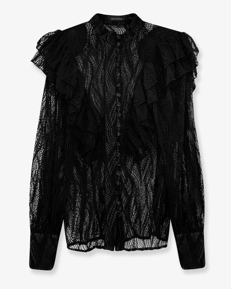 ACTUALEE Lace shirt -  - gender_Woman Black