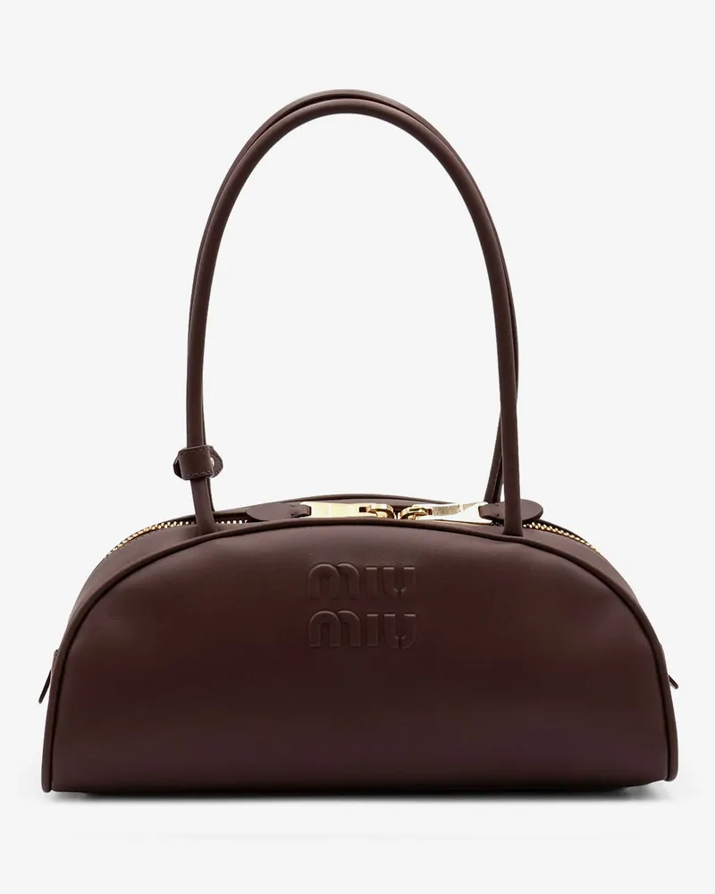 Miu Miu Beau leather handbag -  - gender_Woman Brown
