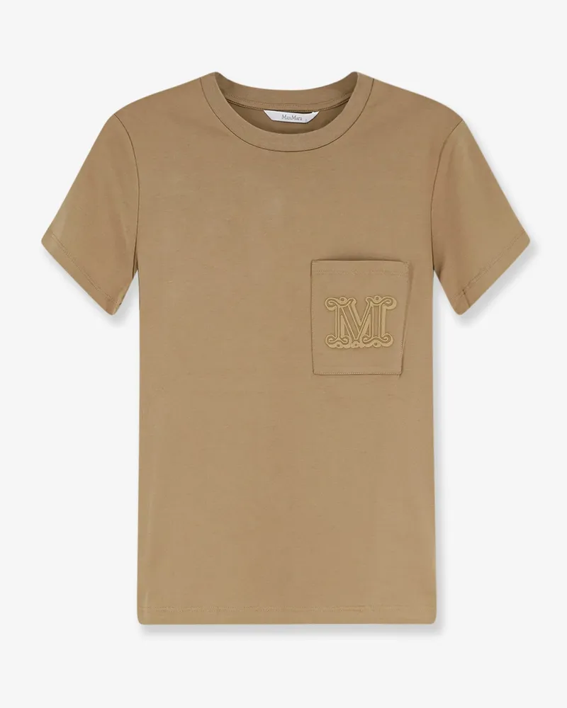 Max Mara Papaia cotton t-shirt -  - gender_Woman Brown