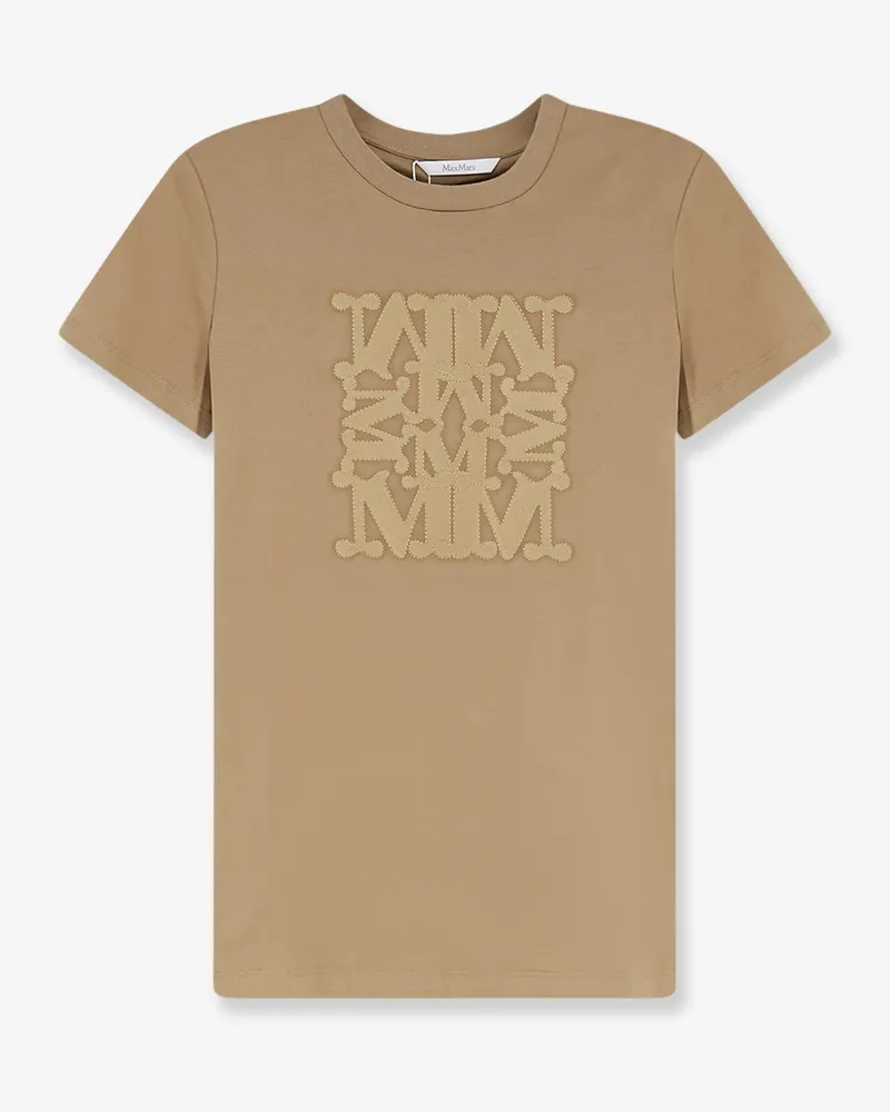 Max Mara MXMGiovane Cotton T-Shirt -  - gender_Woman Beige