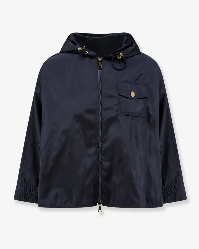 Moncler Cape nylon jacket -  - gender_Woman Blue