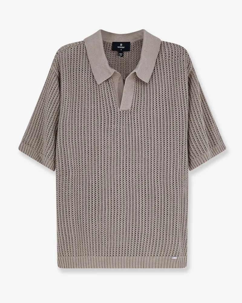 REPRESENT Cotton blend T-shirt -  - gender_Man Beige