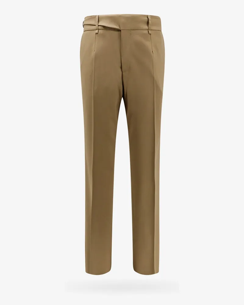 Dolce & Gabbana Stretch virgin wool trouser -  - gender_Man Brown