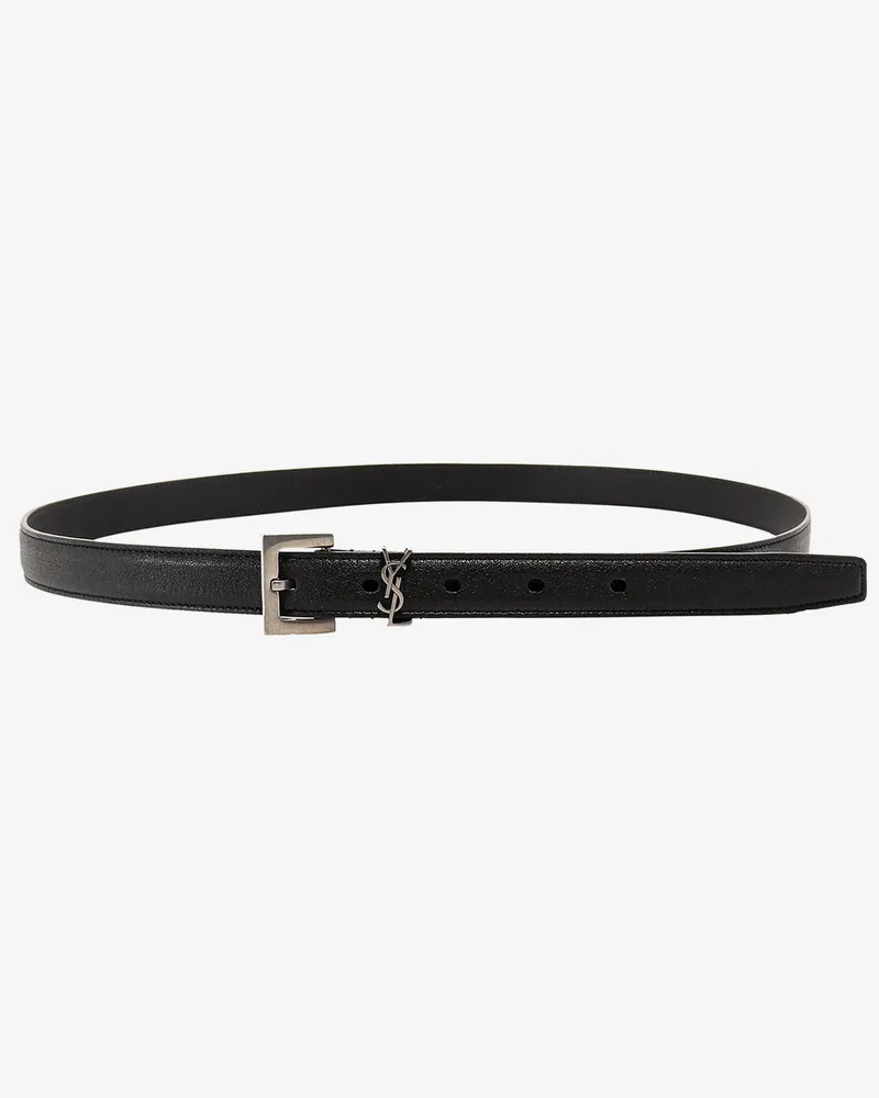 Saint Laurent BELT - - MAN Black