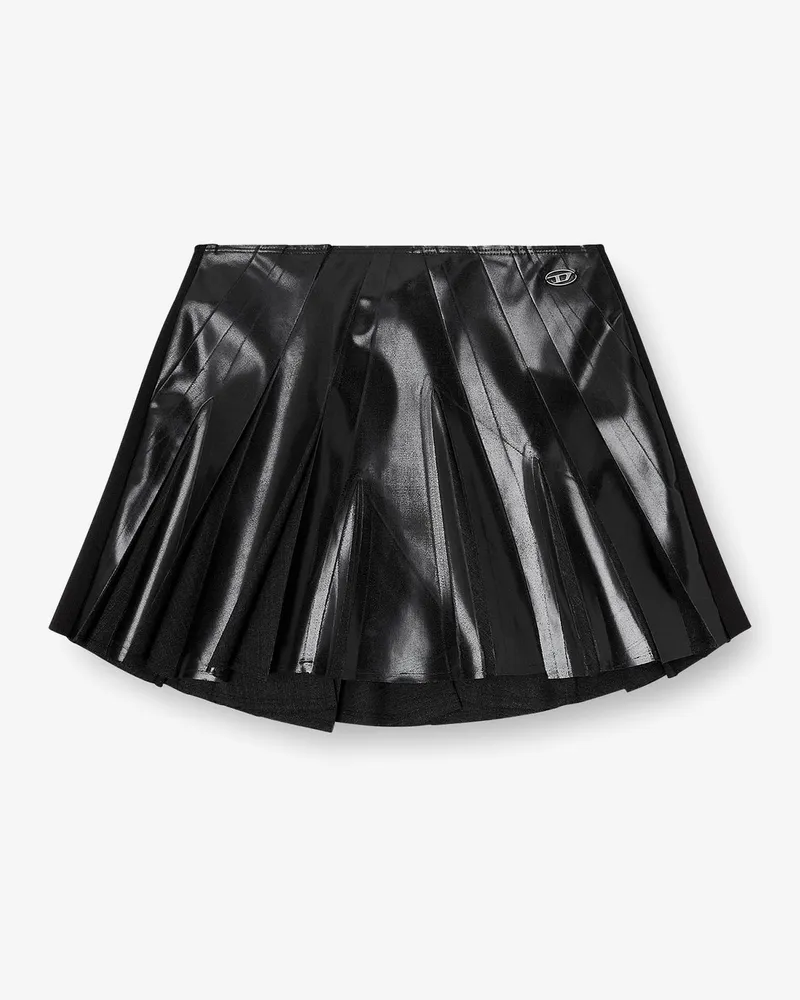 Diesel O-Zirc--S1 virgin wool blend skirt -  - gender_Woman Grey