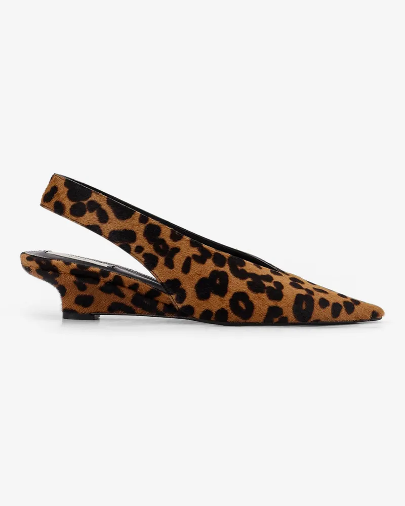 Totême Ponyskin slingback pumps -  - gender_Woman Animal