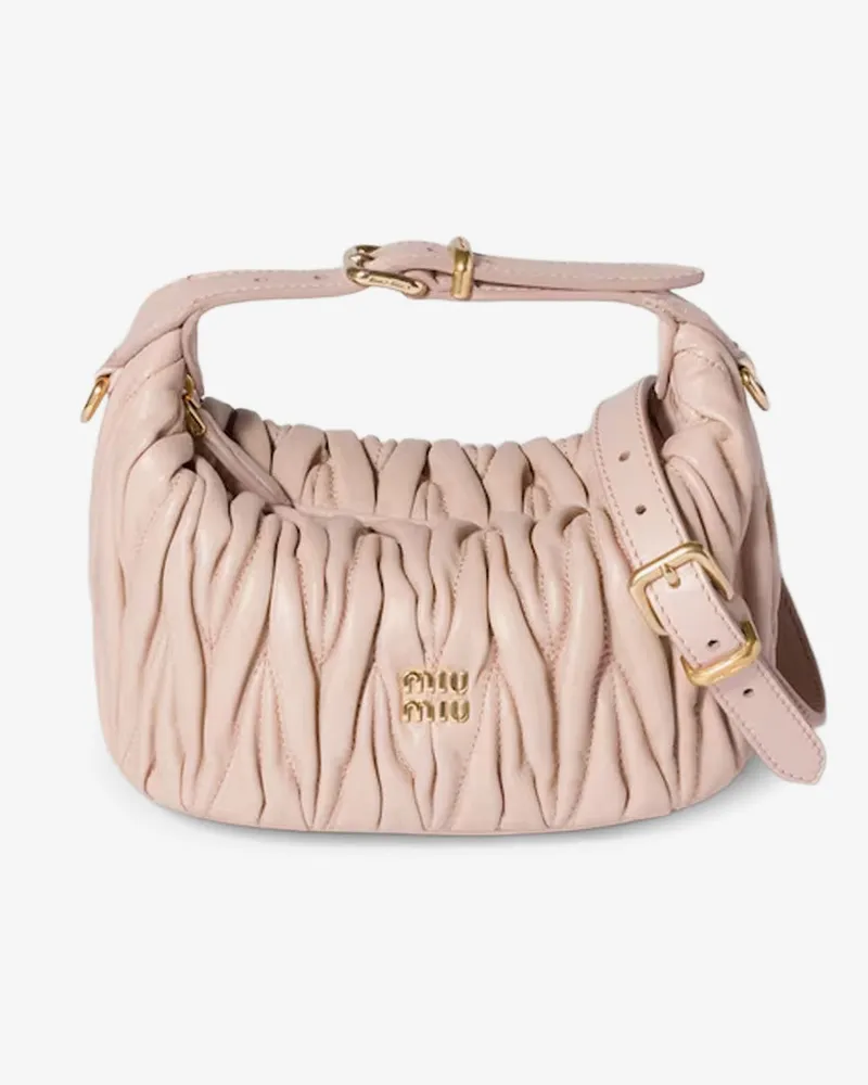 Miu Miu Matelassé leather handbag -  - gender_Woman Pink