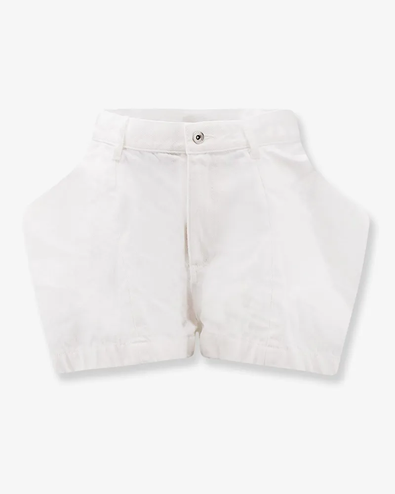 Sacai Cotton shorts -  - gender_Woman White