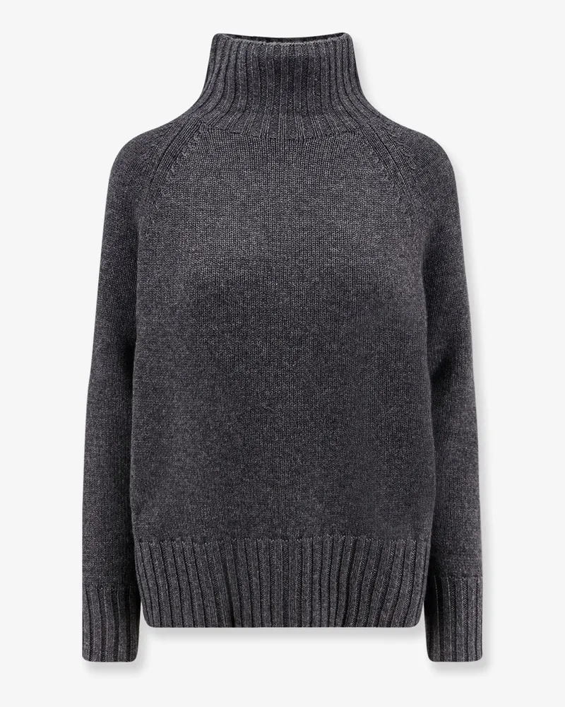 Max Mara Mantova turtleneck wool and cashmere sweater -  - gender_Woman Grey