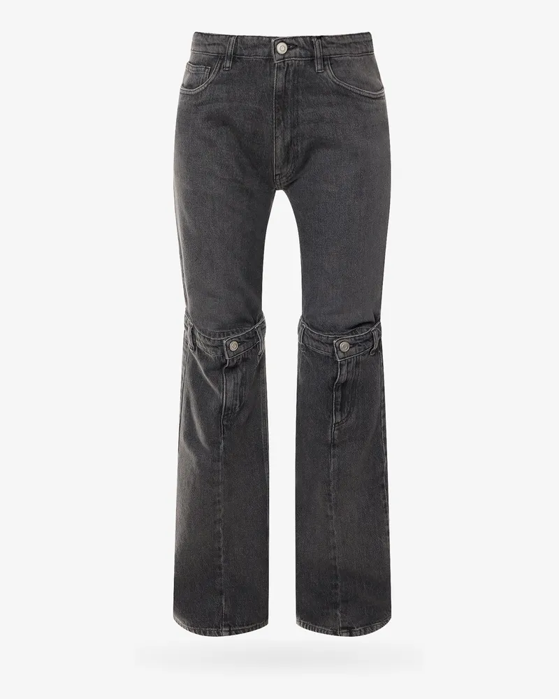 COPERNI Open knee black denim trouser -  - gender_Woman Black