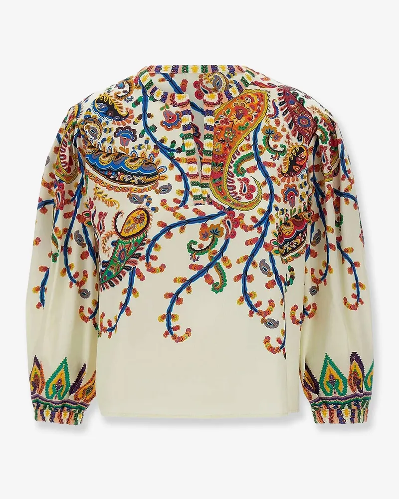 Etro Multicolor cotton shirt -  - gender_Woman White