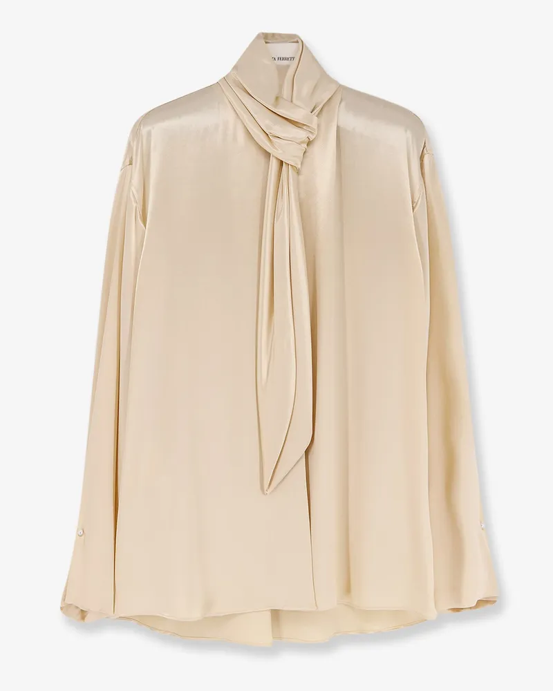 Alberta Ferretti Satin shirt -  - gender_Woman Yellow