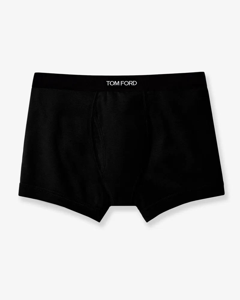 Tom Ford Stretch cotton boxer briefs -  - gender_Man Black