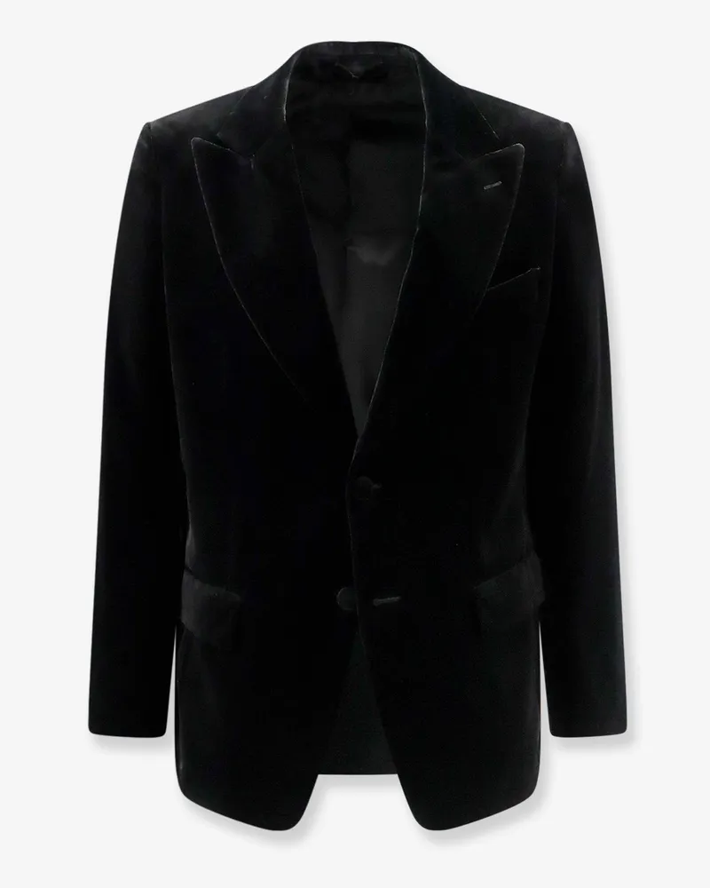 LARDINI Velvet blazer -  - gender_Man Black