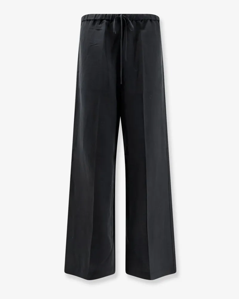 Totême Linen and lyocell blend trousers -  - gender_Woman Black