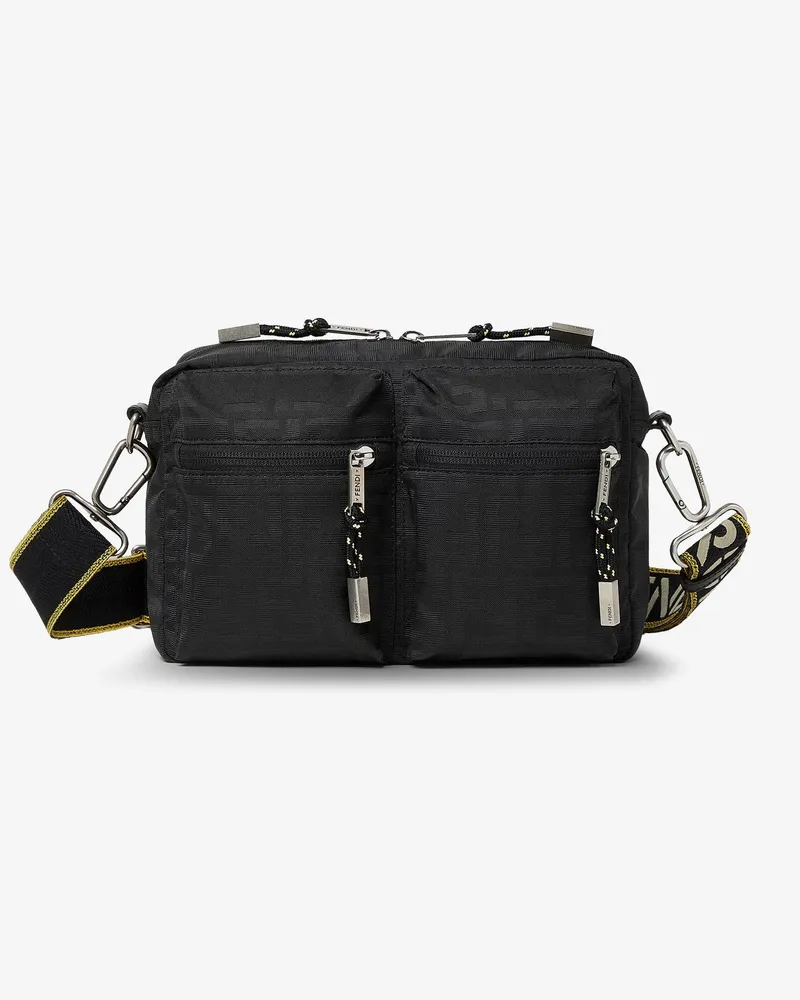 Fendi Camera Case Superlight FF Zucca fabric crossbody bag -  - gender_Man Black