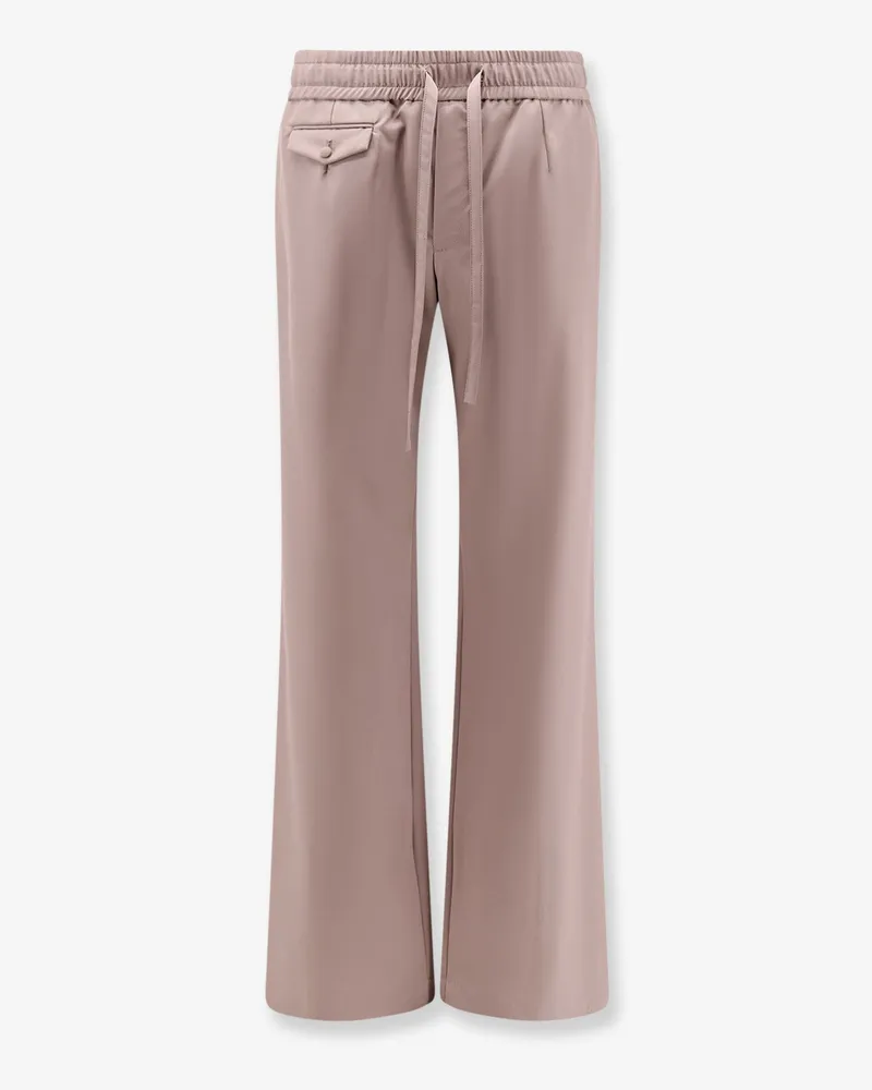Dolce & Gabbana Virgin wool trousers -  - gender_Man Pink