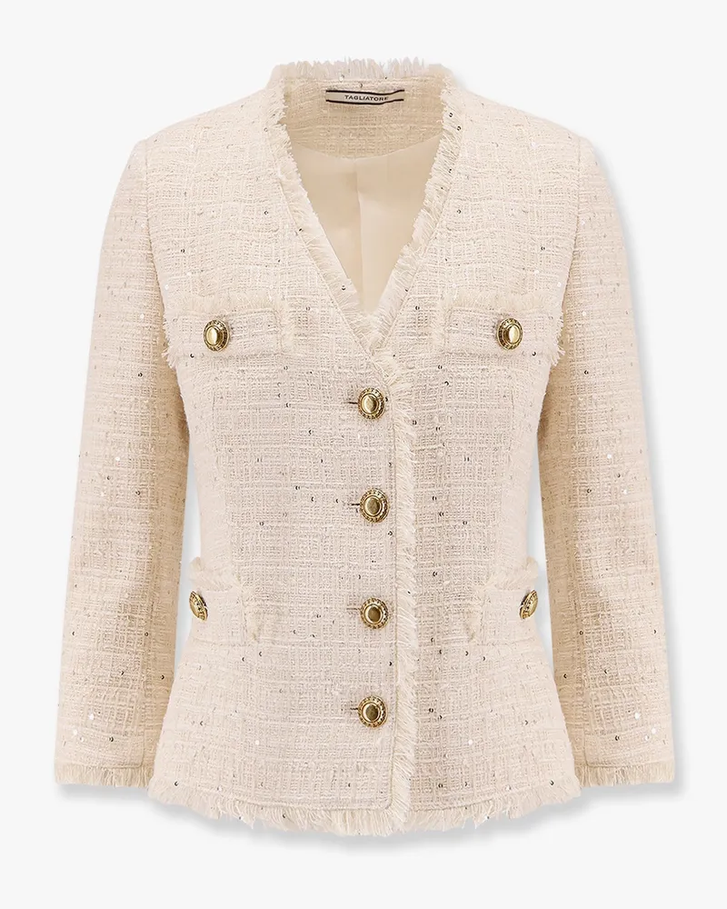 Tagliatore Dharma multicolor fabric blazer with shoulder pads -  - gender_Woman 
