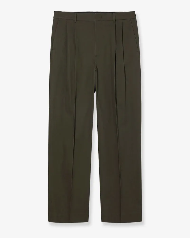 Dunst Tailored trousers with pleats -  - gender_Man Green
