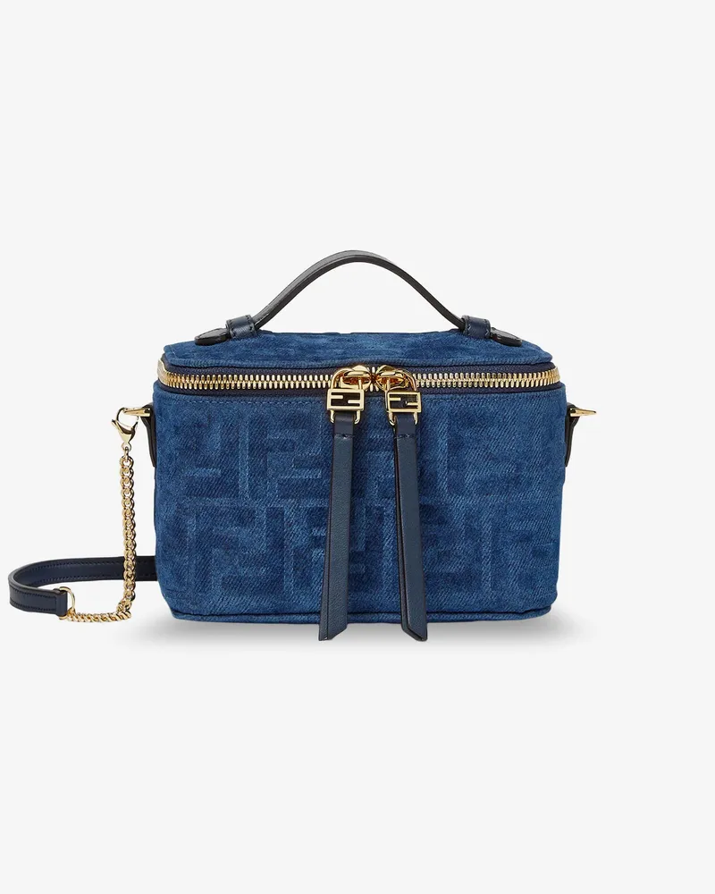 Fendi Vanity FF fabric crossbody bag -  - gender_Woman Blue
