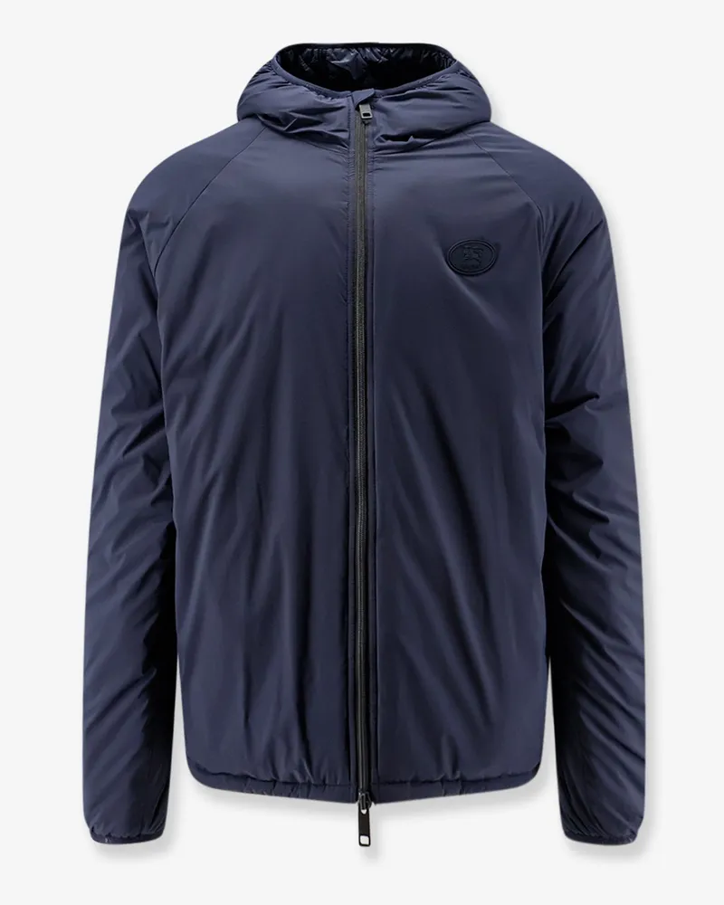 Burberry Dunwich nylon jacket with EKD patch -  - gender_Man Blue