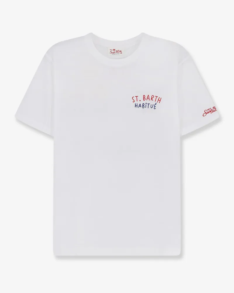 MC2 Saint Barth Portland Cotton T-Shirt -  - gender_Man White