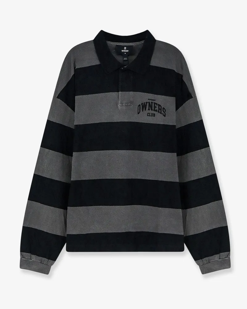 REPRESENT Cotton polo -  - gender_Man Black