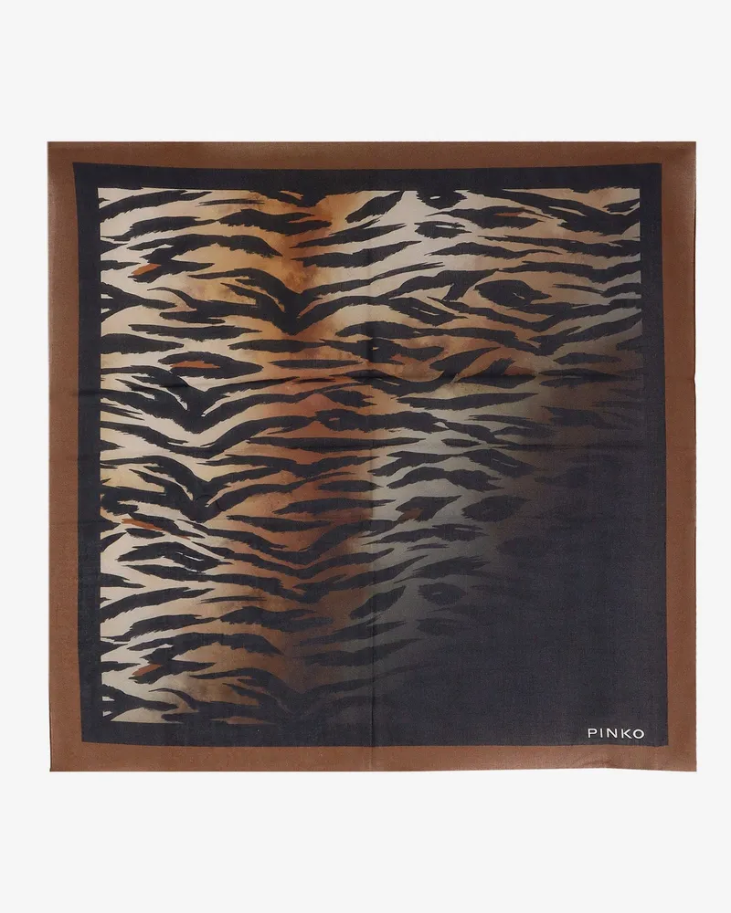 Pinko Cotton Valzer foulard -  - gender_Woman Brown