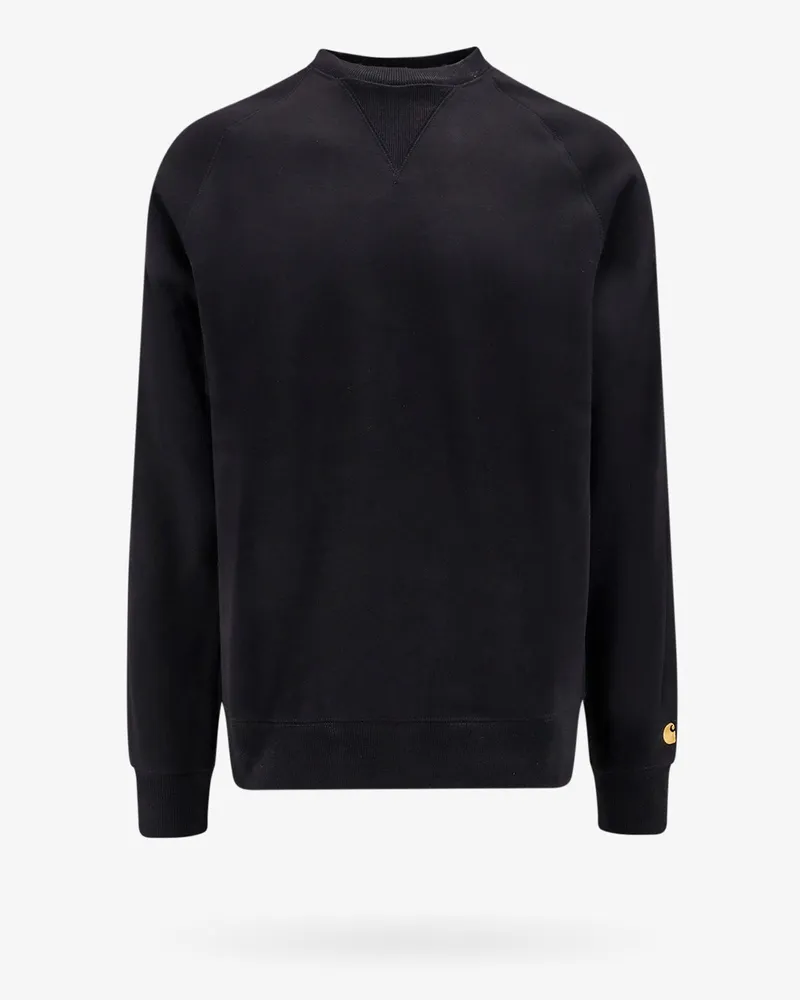 Carhartt WIP Cotton sweatshirt with embroidered logo -  - gender_Man Black