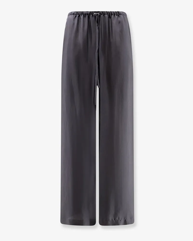 ALYSI Silk trousers -  - gender_Woman Grey