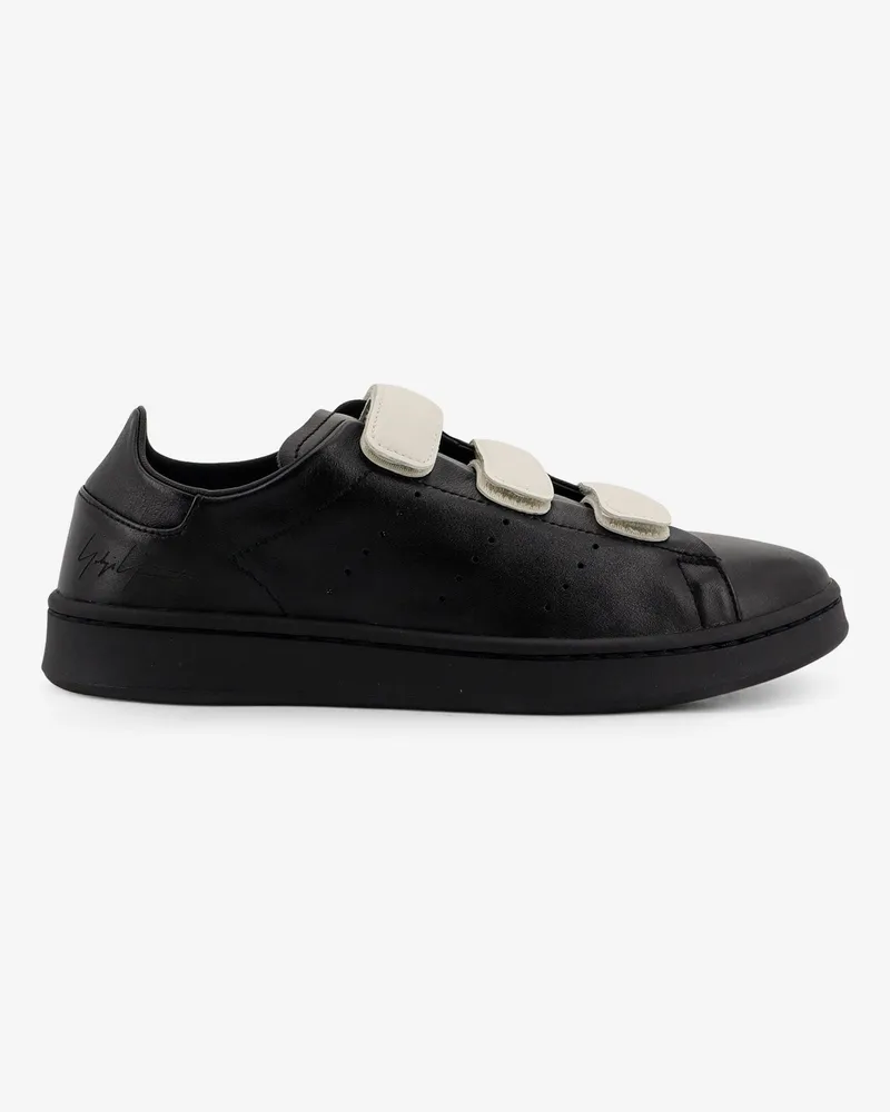 adidas Y-3 Stan Smith Velcro leather sneakers -  - gender_Man Black