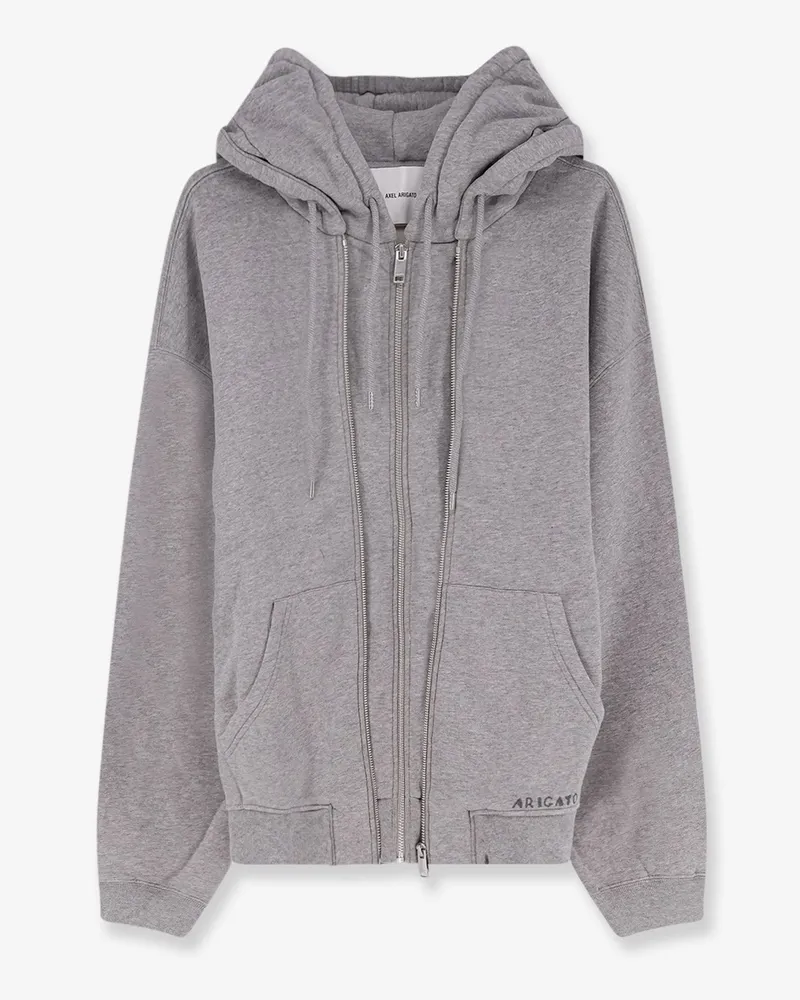 Axel Arigato Organic cotton hooded sweatshirt -  - gender_Man Grey