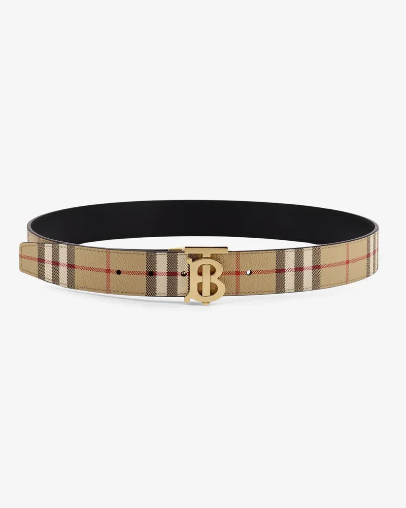 Burberry Reversible leather belt -  - gender_Man Brown