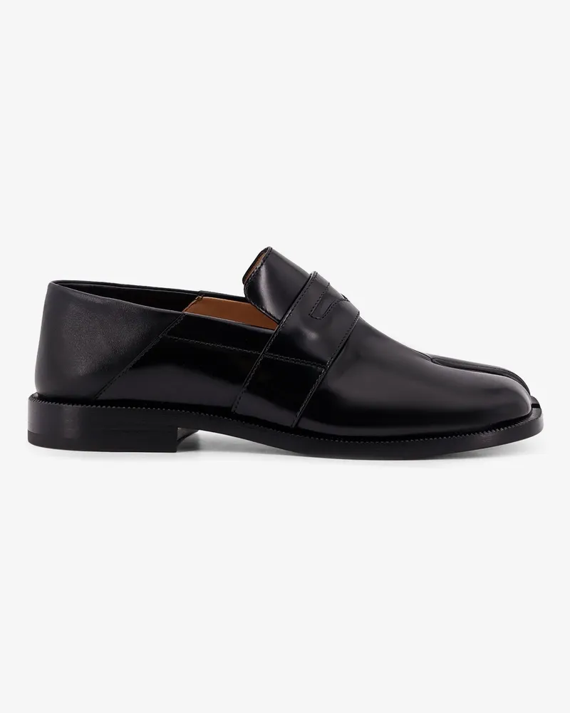Maison Margiela Tabi leather loafers -  - gender_Woman Black