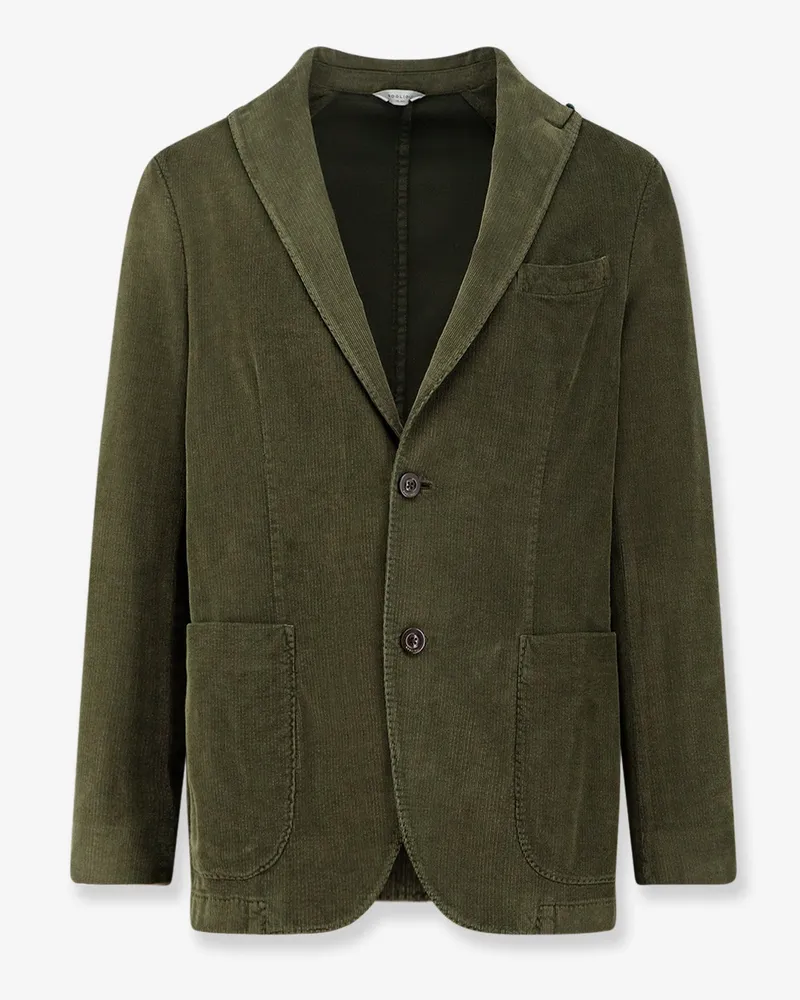 Boglioli K-Jacket corduroy blazer -  - gender_Man Green