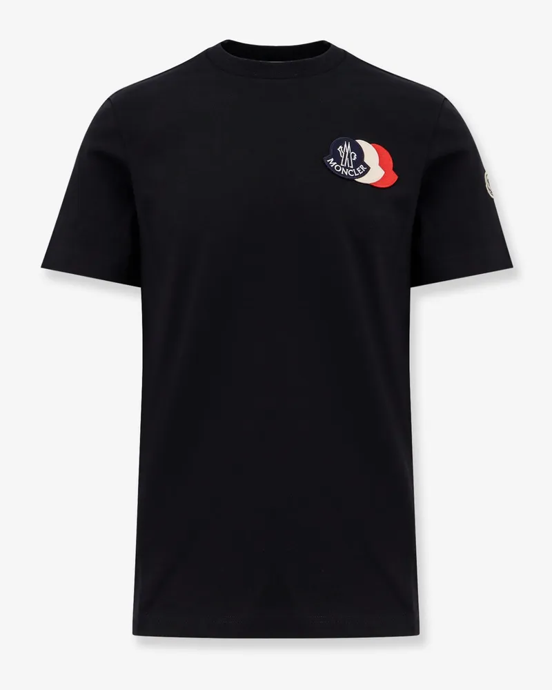 Moncler Cotton T-shirt -  - gender_Man Blue