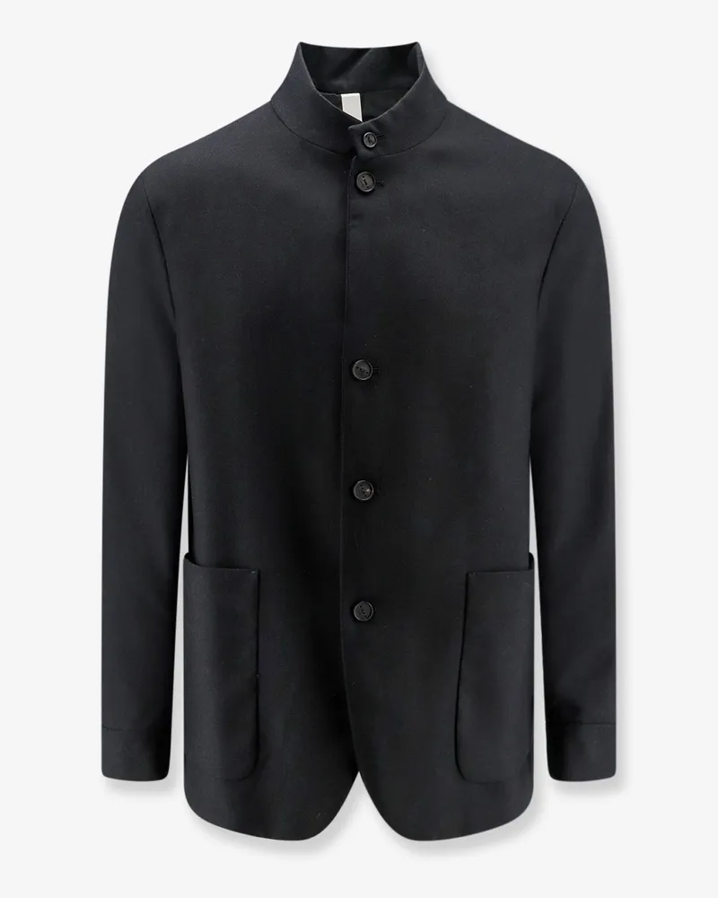 Hevò Casalvecchio wool blend jacket -  - gender_Man Black